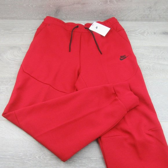 Nike Sportswear Tech Fleece Jogger Pants Men's Size XXL Gym Red NEW - Picture 3 of 12